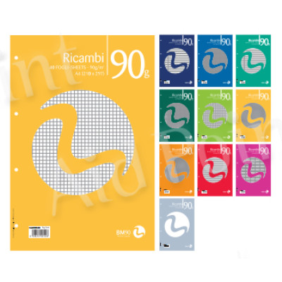 Ricambi A5 Q - RIGHE CON MARGINI IV-V ELEMENTARE